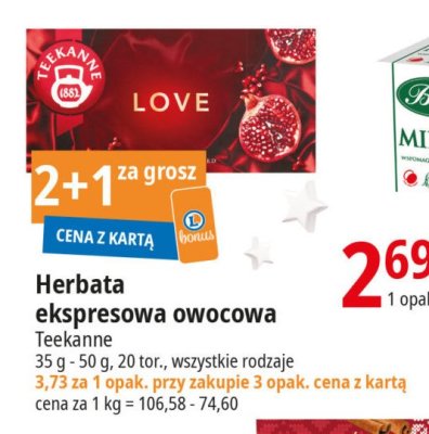 Herbata fruit love Teekanne world of fruits promocja
