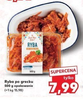 Ryba po grecku K-classic stąd takie dobre! promocja w Kaufland