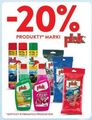 Środki czyszczące Plak -20% promocja w Intermarche