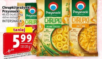 Chrupki/prażynki Przysnacki 110-120 g promocja w Prim Market