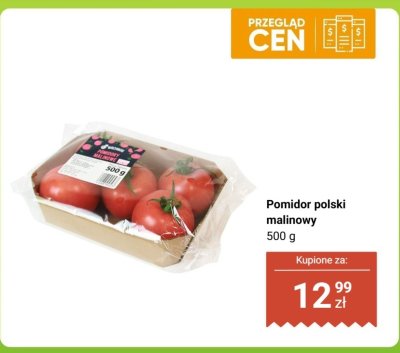 Pomidor polski malinowy 500 g promocja w Biedronka