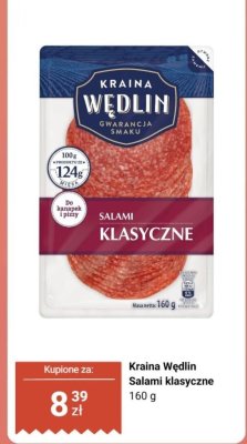 Salami klasyczne promocja w Biedronka