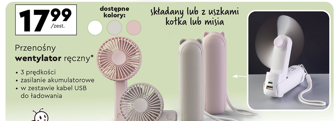 Wiatraczek ręczny promocja