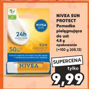 Pomadka sun protect spf 30 NIVEA SUN promocja