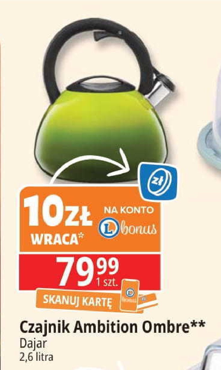 Czajnik ombre Dajar promocja