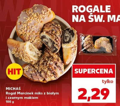 Rogal Marcinek miks z białym i czarnym makiem promocja w Kaufland