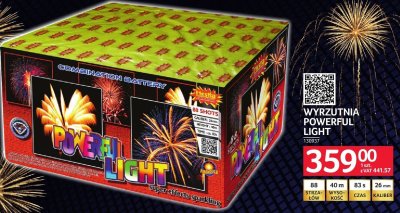 WYRZUTNIA POWERFUL LIGHT promocja w Selgros