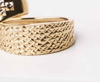 Pierścionek złoto PI-00585 promocja w Briju