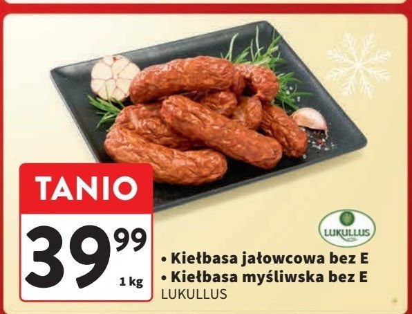 Kiełbasa jałowcowa Lukullus promocja