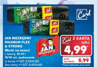 Worki na śmieci 60 l Jan niezbędny promocja