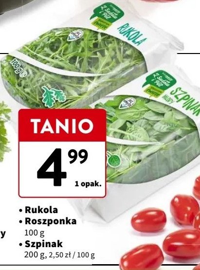 Szpinak Z sadów i pól promocja