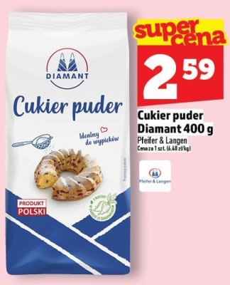 Cukier puder Diamant 400 g promocja w TOPAZ