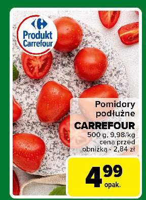 Pomidory podłużne Carrefour promocja