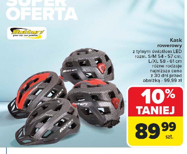 Kask rowerowy l Bottari promocja w Carrefour