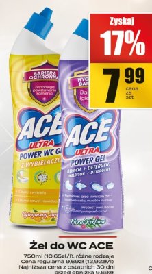 Żel do WC ACE promocja w Supeco