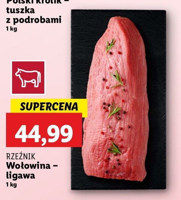 Ligawa wołowa Rzeźnik codzienna dostawa promocja
