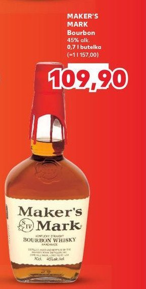 Bourbon Maker's mark promocja w Kaufland