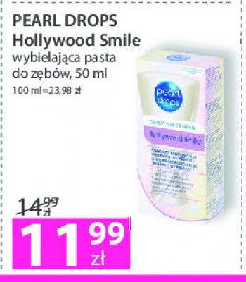 Pasta do z臋b贸w hollywood smile Pearl drops promocja