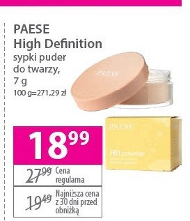 Puder do twarzy PAESE HIGH DEFINITION promocja