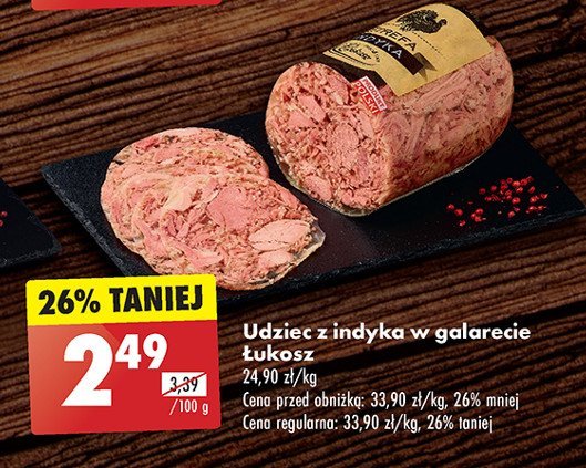 Udziec z indyka w galarecie Łukosz promocja