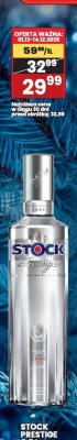 Wódka Stock Prestige promocja w Wafelek