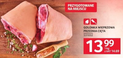 Golonka wieprzowa przędnia cięta promocja w Selgros
