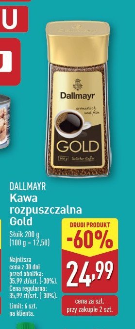 Kawa Dallmayr gold promocja w Aldi