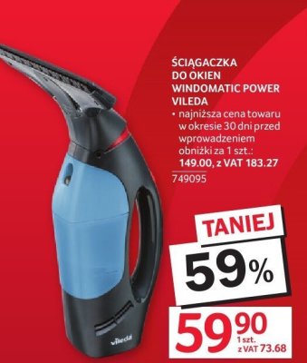 Ściągaczka do okien Windomatic Power Vileda promocja w Selgros