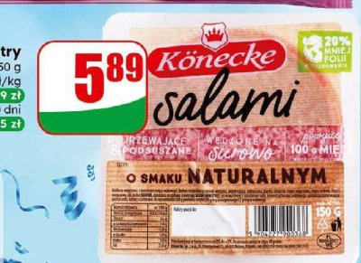 Salami promocja w Dino