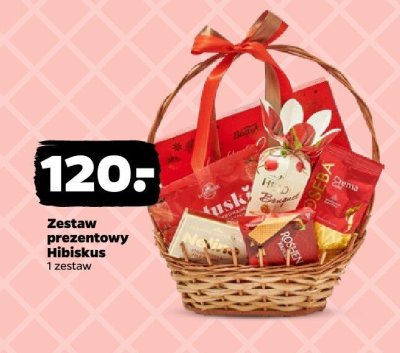 Zestaw prezentowy Hibiskus promocja w Netto