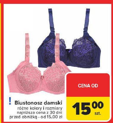 Biustonosz damski promocja w Carrefour Market