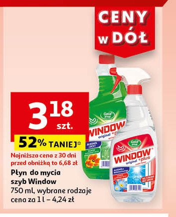 Płyn do szyb exotic flower Window plus promocja