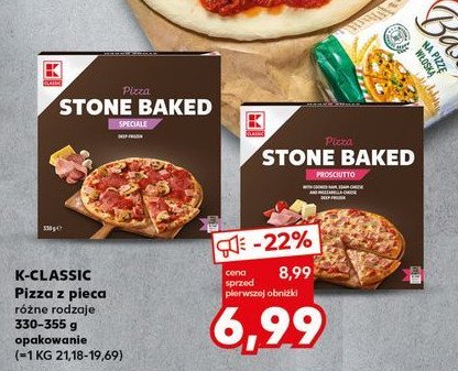 Pizza prosciutto K-classic promocja