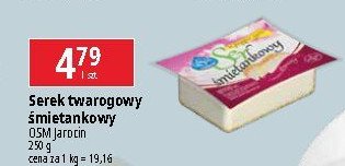 Serek twarogowy śmietankowy Osm jarocin promocja w Selgros