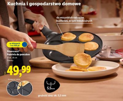 Patelnia do pancakesów 26 cm promocja w Lidl