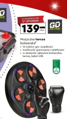 Muzyczna tarcza bokserska promocja w Biedronka