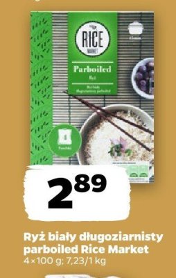 Ryż biały długoziarnisty parboiled Rice Market promocja w Netto