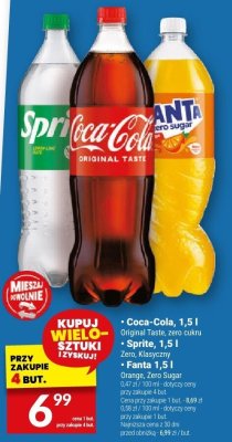 Fanta napój, 1,5 l promocja w Twój Market