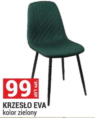 Krzesło EVA kolor zielony promocja w Merkury Market