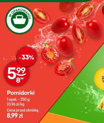 Pomidorki promocja w Żabka
