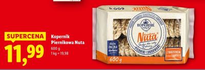 Pierniki z nadzieniem morelowym Piernikowa nuta  promocja w Lidl