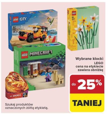 Wybrane klocki LEGO promocja w Carrefour