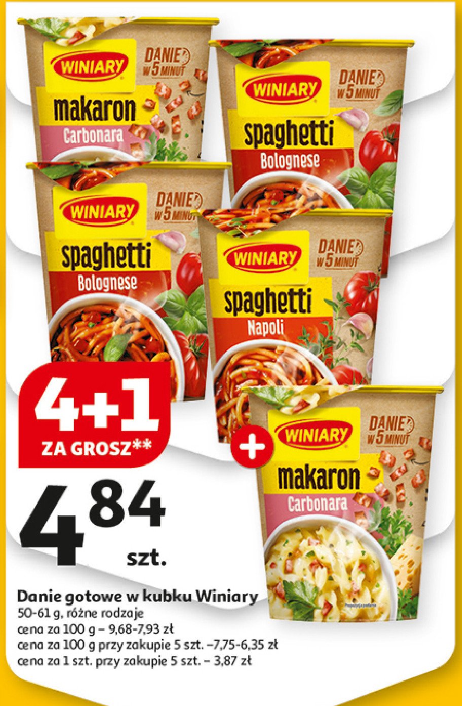 Spaghetti bolognese Winiary danie mm... promocja w Auchan