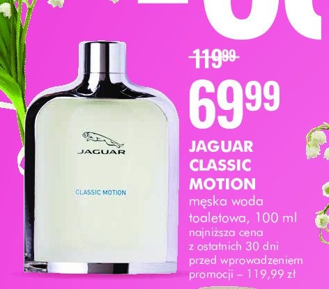 Woda toaletowa Jaguar classic motion promocja