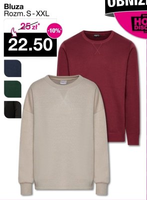 Bluza męska Rozm. S-XXL promocja w Woolworth