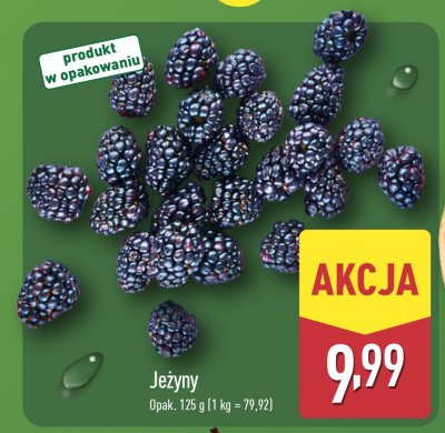 Jeżyny promocja w Aldi