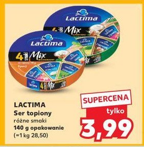 Ser topiony mix 4 smaki zielony Lactima promocja
