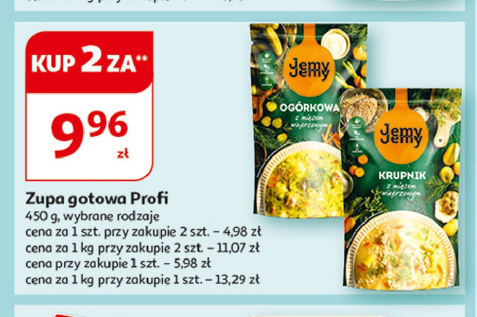 Krupnik z mięsem wieprzowym Profi promocja