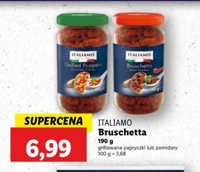 Bruschetta pomidorowa Italiamo promocja