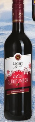 Wino bezalkoholowe Light Live Glühpunsch 0,0% 750ml czerwone promocja w Selgros